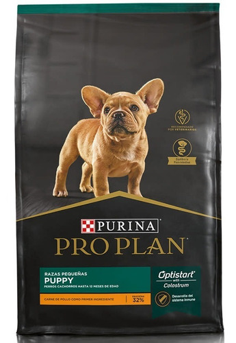 Pro Plan Puppy Raza Pequeña 3kg Razas Mascotas