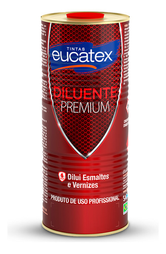 Aguarraz 900ml Incolor - Eucatex Cor Branco