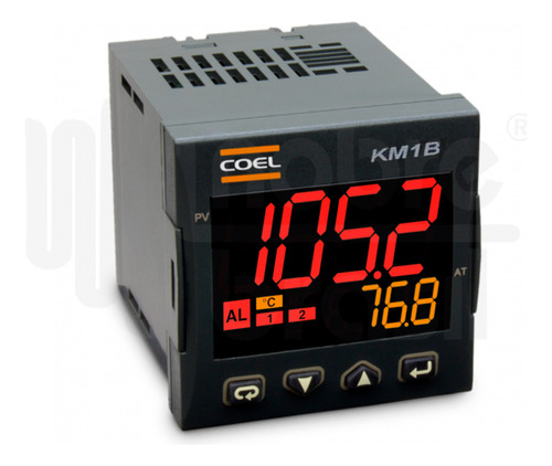 Controlador De Temperatura Km1 C/ Pid E Controle Ssr