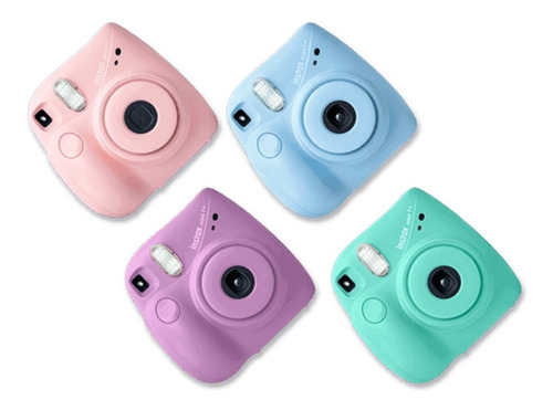 Imagen 4 de 4 de Cámara Instax Mini 7 Plus Rosado Claro