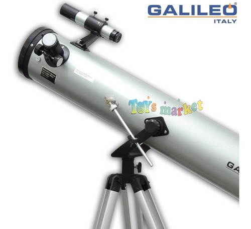 Telescopio Galileo Reflector 900x114 Aumento 675 Con Tripode