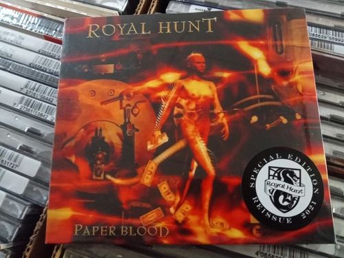 Imagen 1 de 3 de Royal Hunt - Paper Blood (special Edition) - Cd Importado