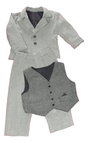 Kit Moldes  Blazer Calça E Colete De 1 A 18 Meses