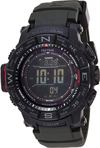 Casio Pro Trek - Reloj De Cuarzo De Acero Inoxidable Para