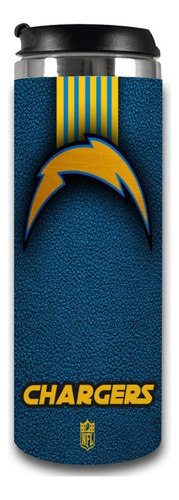 Termo Metalico Nfl Chargers Personalizable