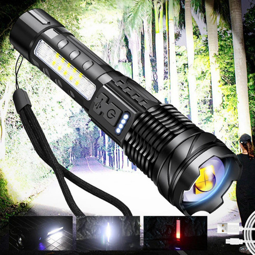 Antorcha Led Antorcha De Camping Linterna De Mano Ligera Y