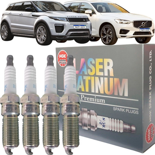 Jogo De Vela Original Ngk Range Rover Evoque 2.0 Si4 2014.