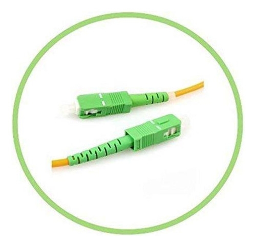 Pacsatsales - Cable De Conexion De Fibra Optica, Modo Unico,