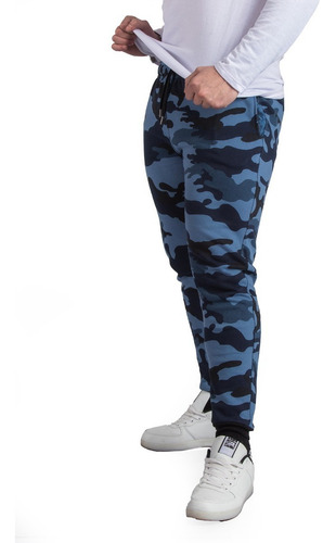 Imagen 3 de 10 de Pack 2 Pantalones Joggers Camuflado Tactico Moda Militar A66