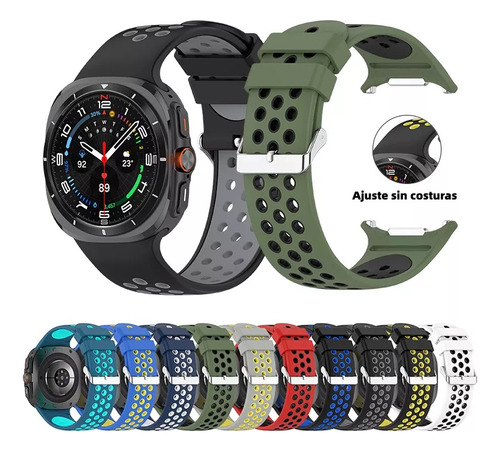 Correa Para Samsung Galaxy Watch Ultra 1 /ultra 2 47mm Silicona