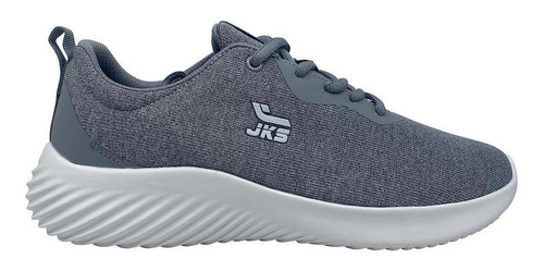 Zapatillas Deportivas De Hombre Jks Gris-blanco