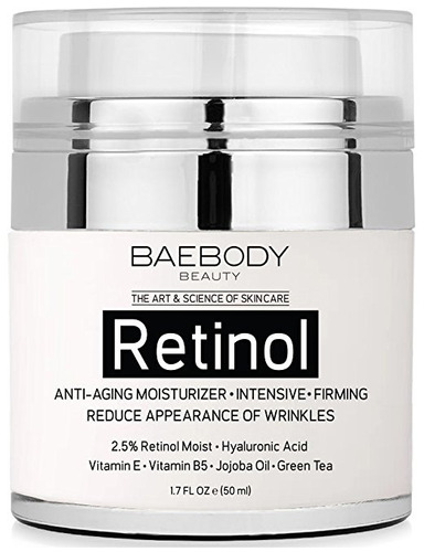 Baebody Retinol Crema Hidratante Para La Cara Y El Área De L