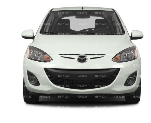 Faro Niebla Mazda 2 2012 2013 2014 2015 Con Base Izquierdo