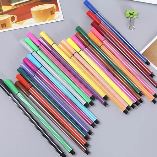 Lápices Escripto Marcadores Lapiz 18 Colores Lavables