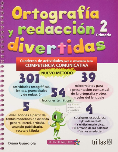 Ortografía Y Redacción Divertidas 2 Primaria Cuadern Trillas