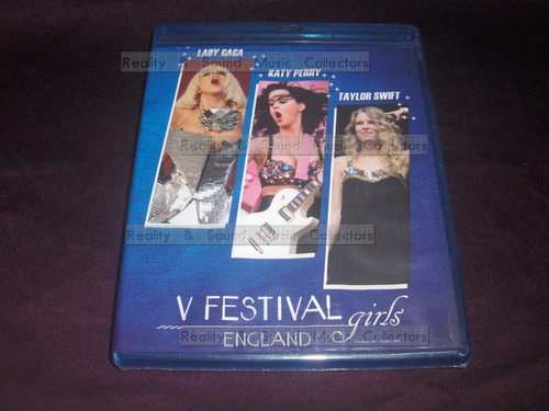 V Festival Girls Lady Gaga Katy Perry Taylor Swift Blu Ray