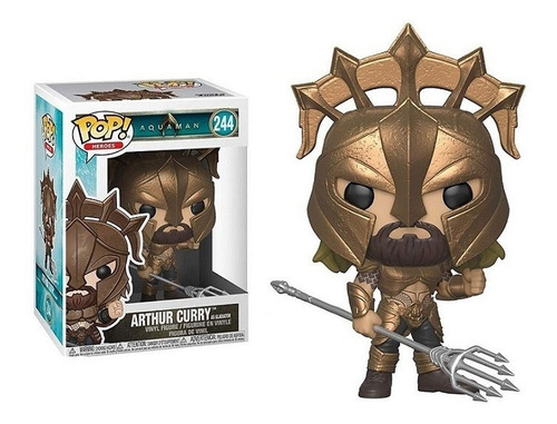 Funko Pop Arthur Curry 244 Aquaman Dc Comics Original Nuevo