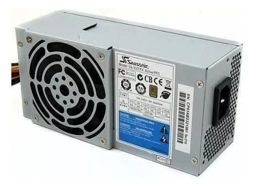 Fonte Mini Itx 300w P/ Dell Vostro 200s 220s 230s 260s -l16 Cor Prata Voltagem 110v/220v