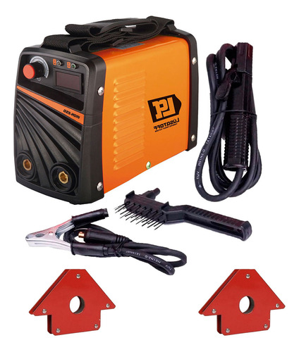 Mega Kit Soldadora Lusqtoff Iron 250 Inverter + 2 Escuadras