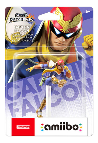 Figura Amiibo Capitan Falcon F-zero Super Smash Bros