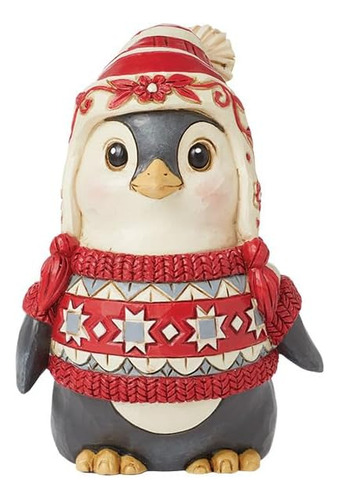 Pingüino Nórdico Noel De Heartwood Creek De Enesco Jim Shore