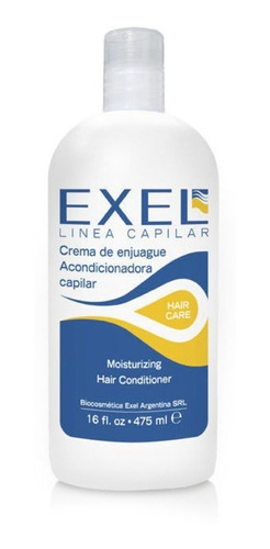 Exel Crema Enjuague Acond Capilar Almendras X 475 Ml