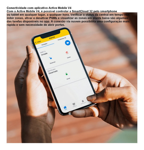 Central De Alarme Jfl Smartcloud 20 Sem Fio - Net Wi-fi App