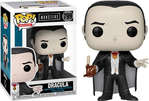 Muñeco De Vinilo Diseño Monsters Drácula. Marca Funko