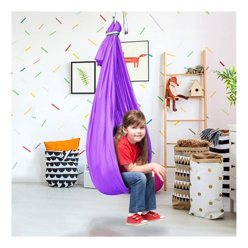 Hamaca De Seguridad Sensorial Par Aniños Color Tiffany Green