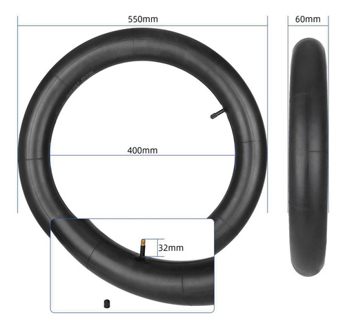 Neumático Queenly-20x4.0/4.9 Pulgadas Para Bicicleta De Mont