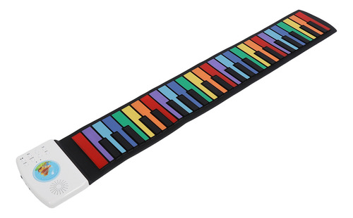 Teclado Eletrônico Portátil: Piano, Rolo, 49 Teclas, 47 Timb