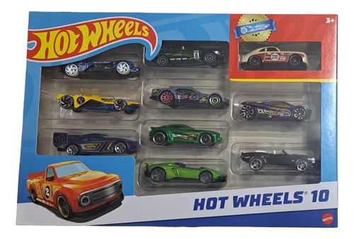 Autos Hot Wheels 10 - Pack De 10 Autos Surtidos (3)