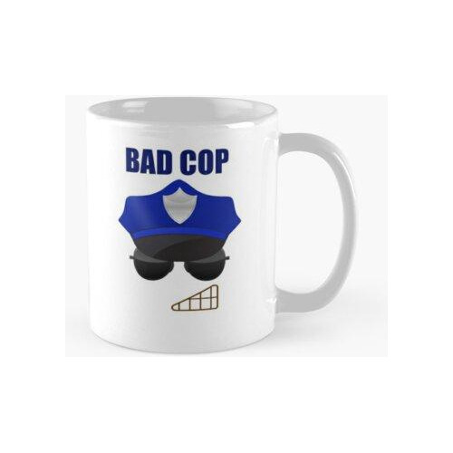 Taza Buen Policía, Policía Malo Calidad Premium