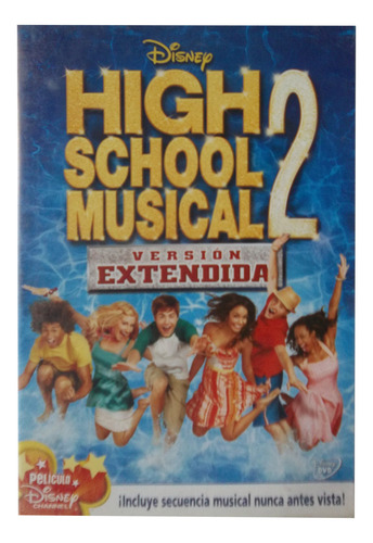 Película Dvd High School Musical 2 Versión Extendida Disney (Usado)