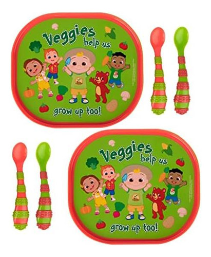 The First Years Cocomelon Juego De Vajilla Para Niños De Y 2