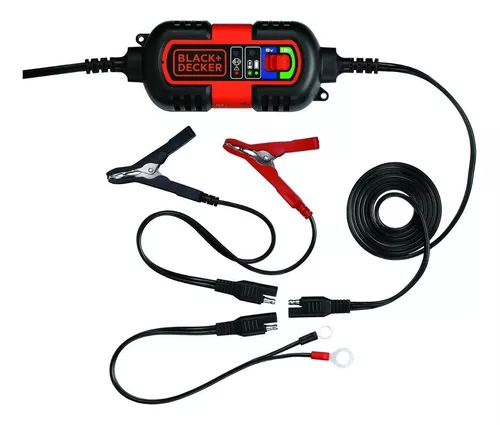 Cargador batería/ Mantenedor cargador de batería de moto (1 Amp