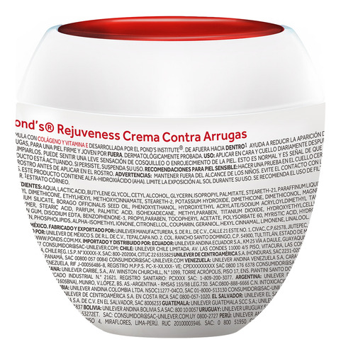Crema Ponds Anti Arrugas 100g