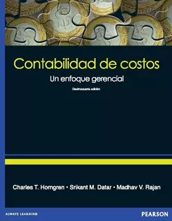 Contabilidad De Costos. Un Enfoque Gerencial 14 Nuevo Origin