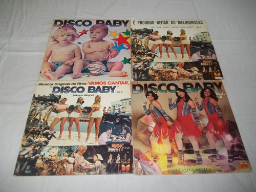 Lp Vinil - Disco Baby - Melindrosas - 4 Discos