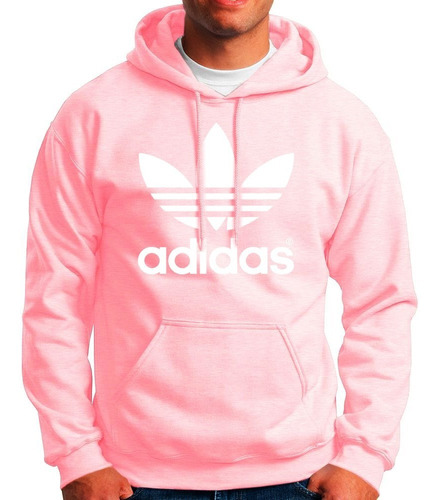 moletom adidas rosa mercado livre