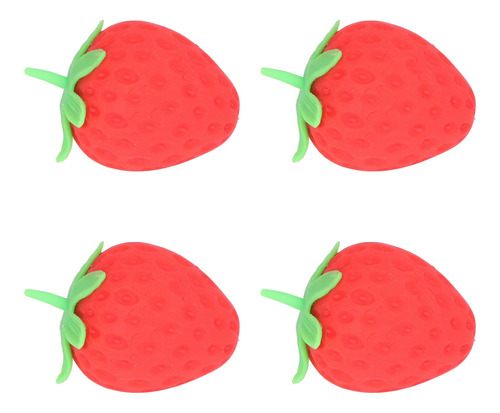 Juguete Strawberry Stress, 12 Piezas, Bola De Masa Para Apre