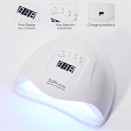 Cabina Uv Led 80w Manicuria Profesional + Set De Regalo