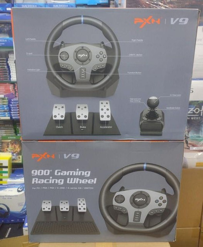 Pxn V9 900° Gaming Steering Wheel 