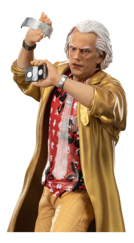 Figura Doc Brown Volver Al Futuro Parte Ii Iron Studios 1/10