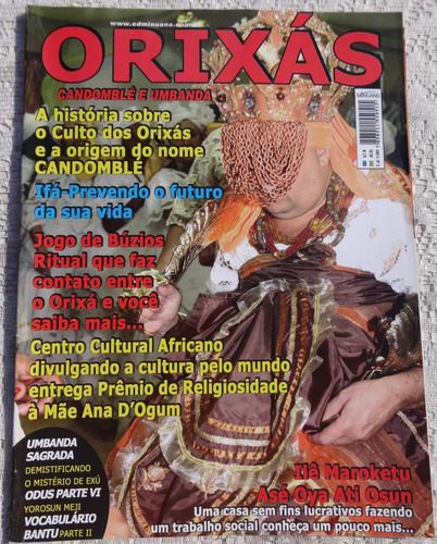Revista: Orixás Candomblé E Umbanda Nº 12 - Búzios - Bantu (Usado)