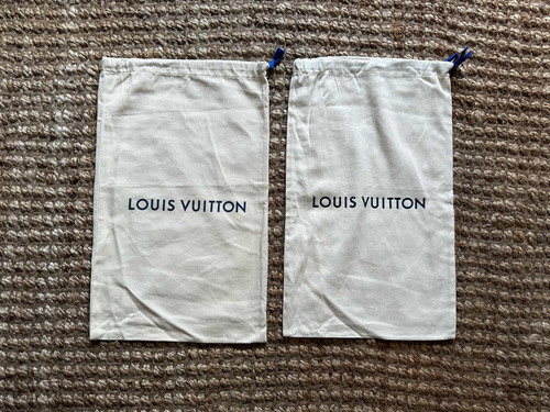 2 Fundas Cubre Polvo Louis Vuitton 48x29 Cm Usadas Original