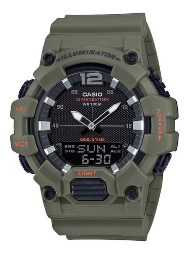 Reloj pulsera Casio HORA MUNDIAL HDC7003A2VCF, para hombre color