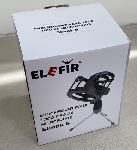 Imagen 9 de 10 de Shock Mount Elefir Para Todo Tipo De Micrófonos - El Mejor
