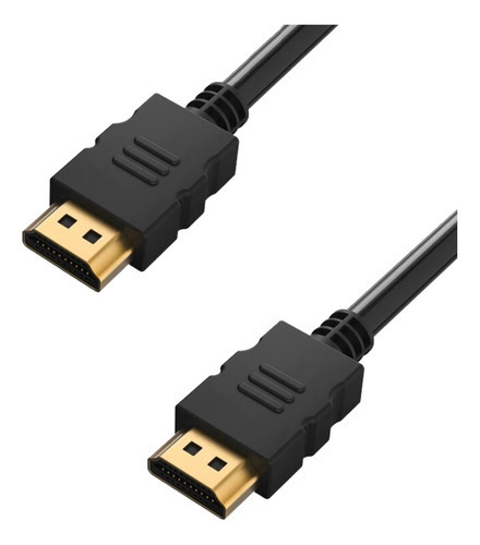 Cabo Hdmi 2.0 Premium Hdmatters 1 Metro - 4k @ 60hz, Arc, Ouro, Ultra-hd, 3d - Transmissão Otimizada Para Games E Cinema