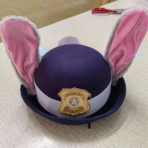 Sombrero Judy Zootopia Hopps Para Cosplay Y Películas Para N